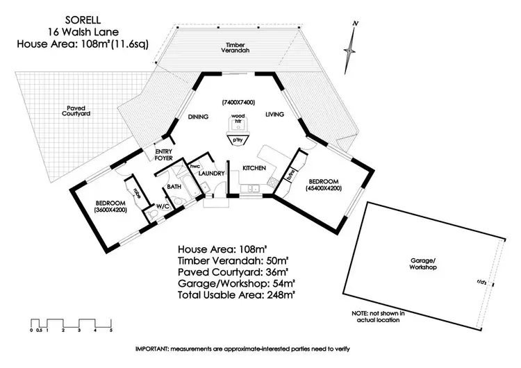 Floorplan of Homely house listing, 16 Walsh Lane, Sorell TAS 7172