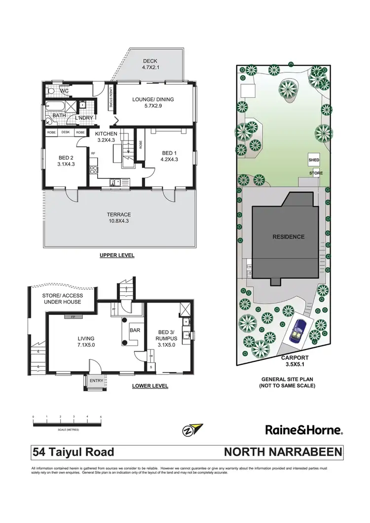Floorplan of Homely house listing, 54 Taiyul Road, North Narrabeen NSW 2101