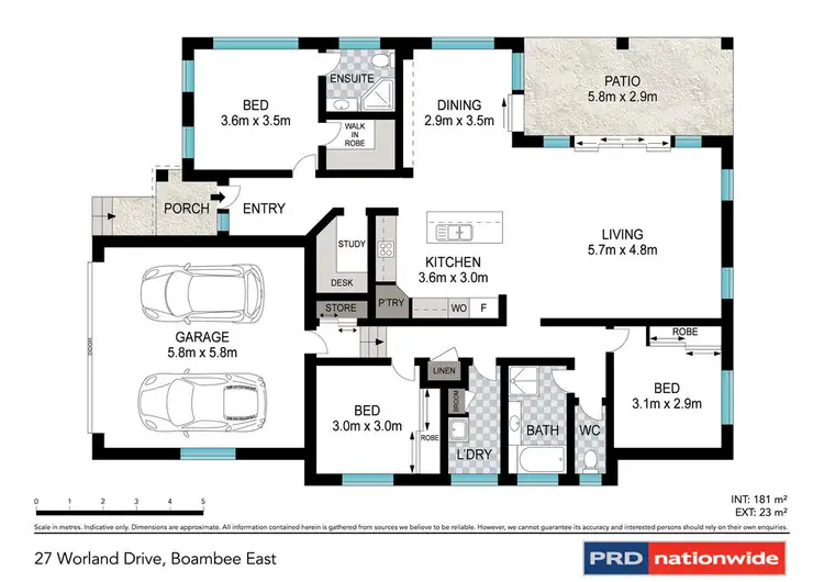 Floorplan of Homely house listing, 27 Worland Drive, Boambee East NSW 2452