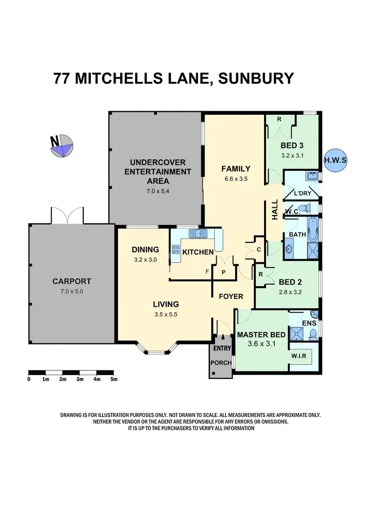 Floorplan of Homely house listing, 77 Mitchells Lane, Sunbury VIC 3429