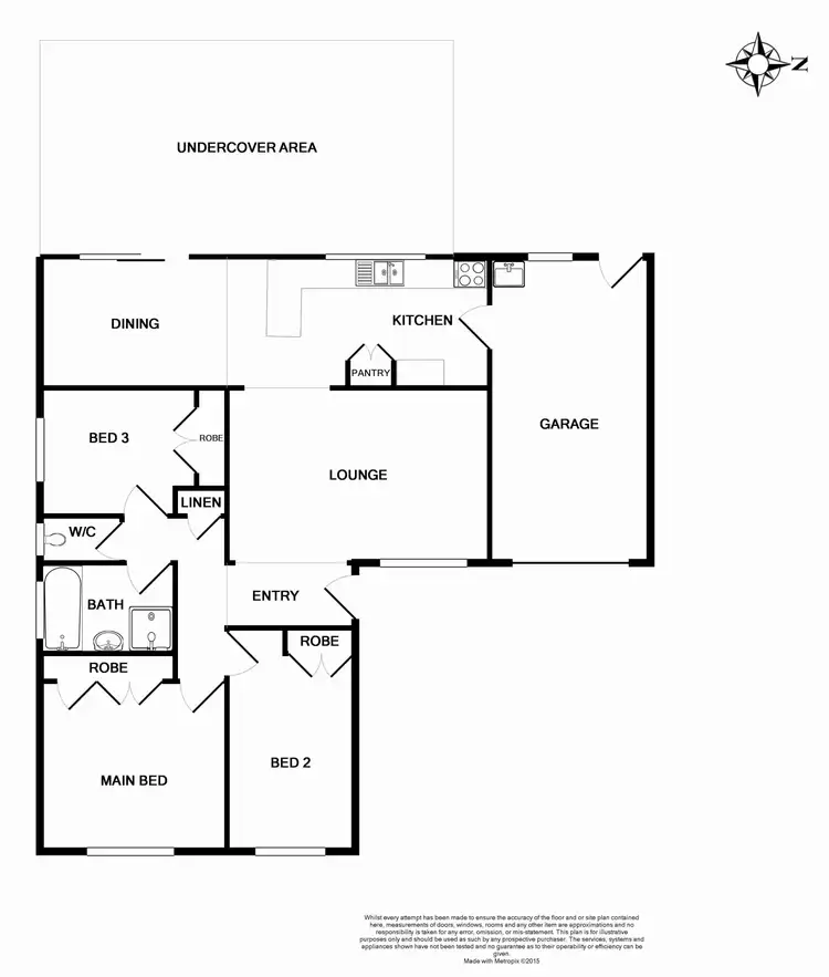 Floorplan of Homely house listing, 28 Nolan Crescent, Metford NSW 2323