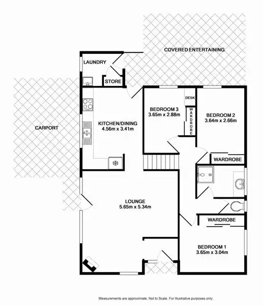 Floorplan of Homely house listing, 25 Bungonia Road, Leumeah NSW 2560