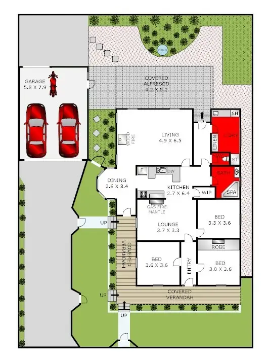 Floorplan of Homely house listing, 29-31 McDougall Street, Geelong West VIC 3218