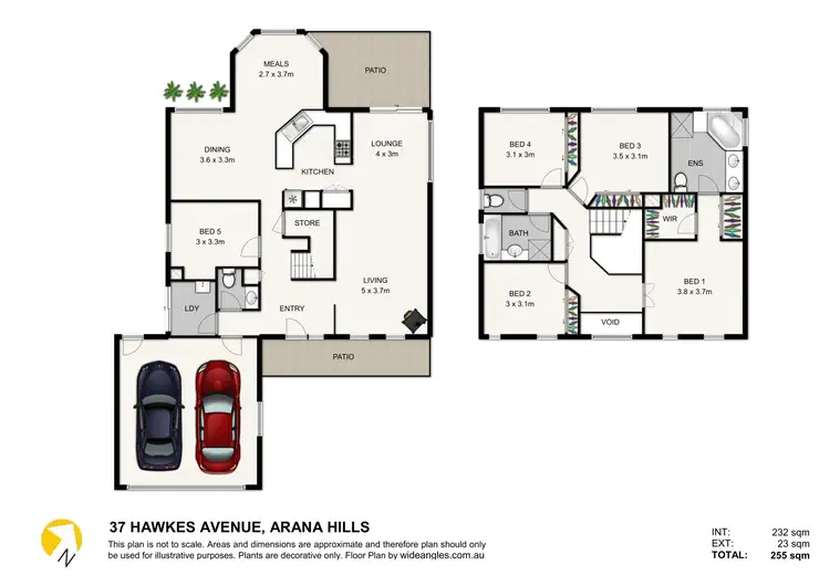 Floorplan of Homely house listing, 37 Hawkes Avenue, Arana Hills QLD 4054