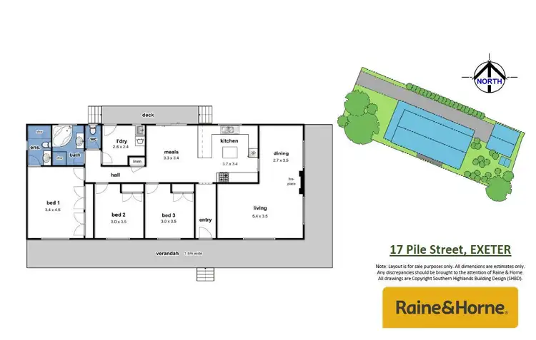 Floorplan of Homely house listing, 17 Pile Street, Exeter NSW 2579