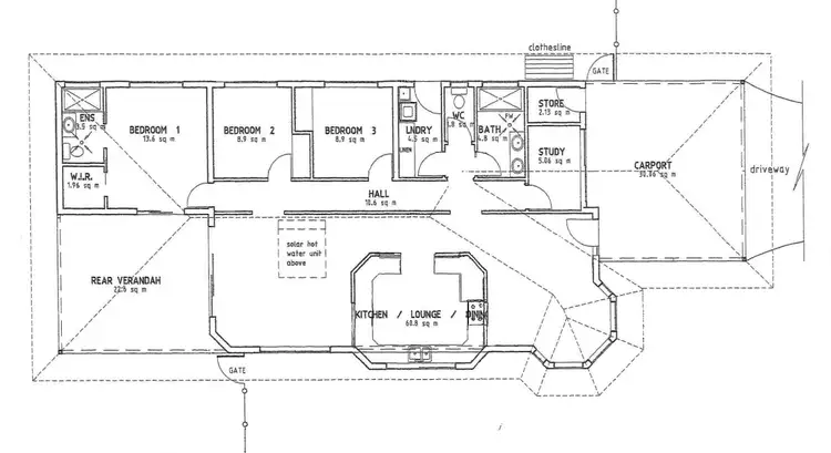 Floorplan of Homely house listing, 47 Yirra Crescent, Rosebery NT 832