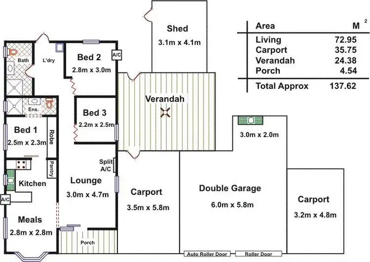 Floorplan of Homely house listing, Lot 66 Virginia Gardens Residential Park, Virginia SA 5120