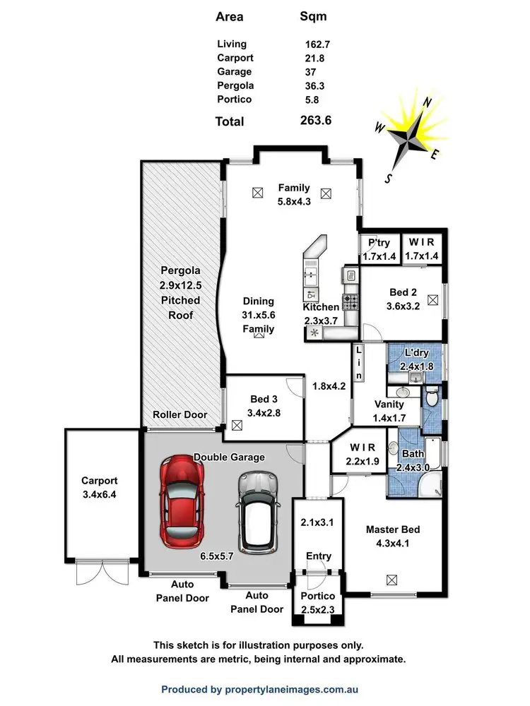 Floorplan of Homely house listing, 9 Netherby Avenue, Evanston Park SA 5116