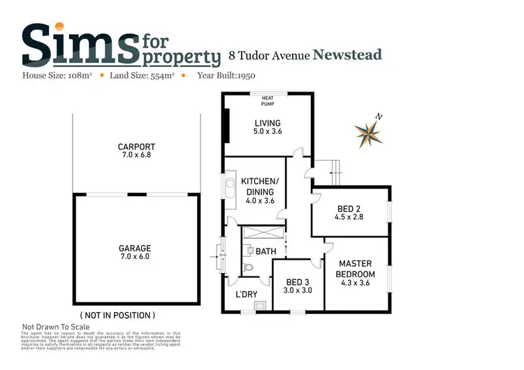 Floorplan of Homely house listing, 8 Tudor Avenue, Newstead TAS 7250