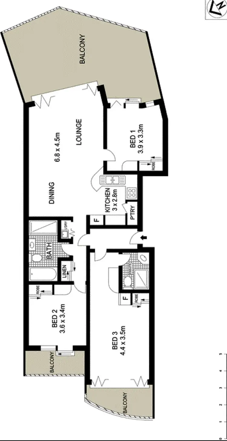 Floorplan of Homely apartment listing, 2/90-92 Ballina Street, Lennox Head NSW 2478