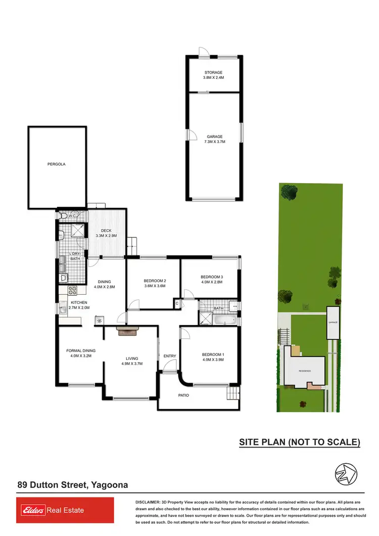 Floorplan of Homely house listing, 89 Dutton Street, Yagoona NSW 2199