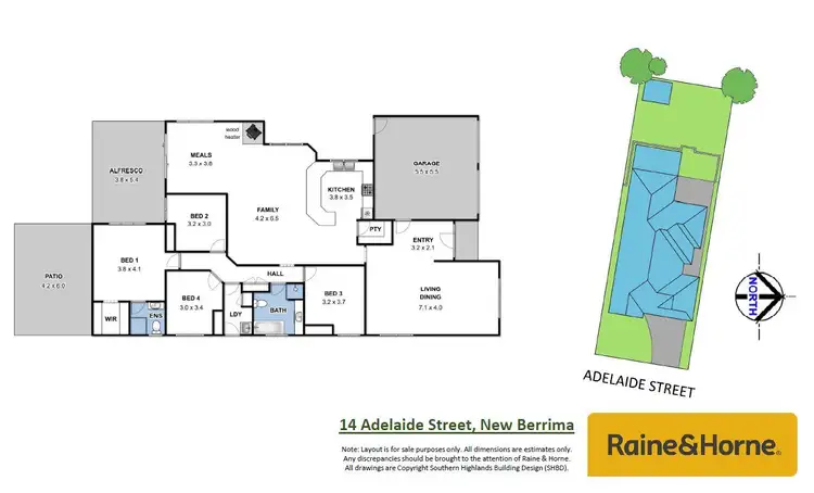 Floorplan of Homely house listing, 14 Adelaide Street, New Berrima NSW 2577