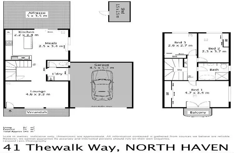 Floorplan of Homely house listing, 41 The Walkway, North Haven SA 5018
