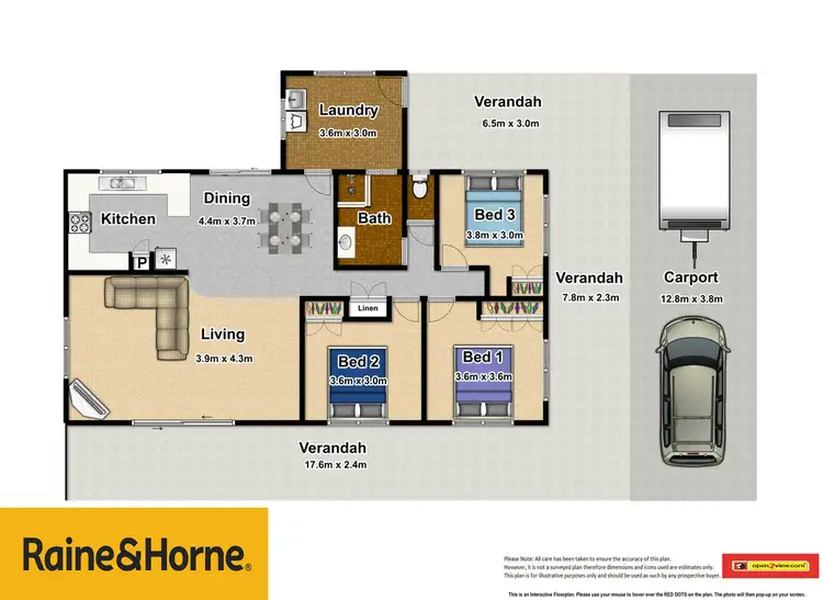Floorplan of Homely house listing, 18 Sonata Close, Port Douglas QLD 4877