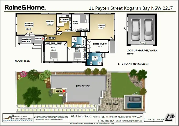 Floorplan of Homely house listing, 11 Payten Street, Kogarah Bay NSW 2217
