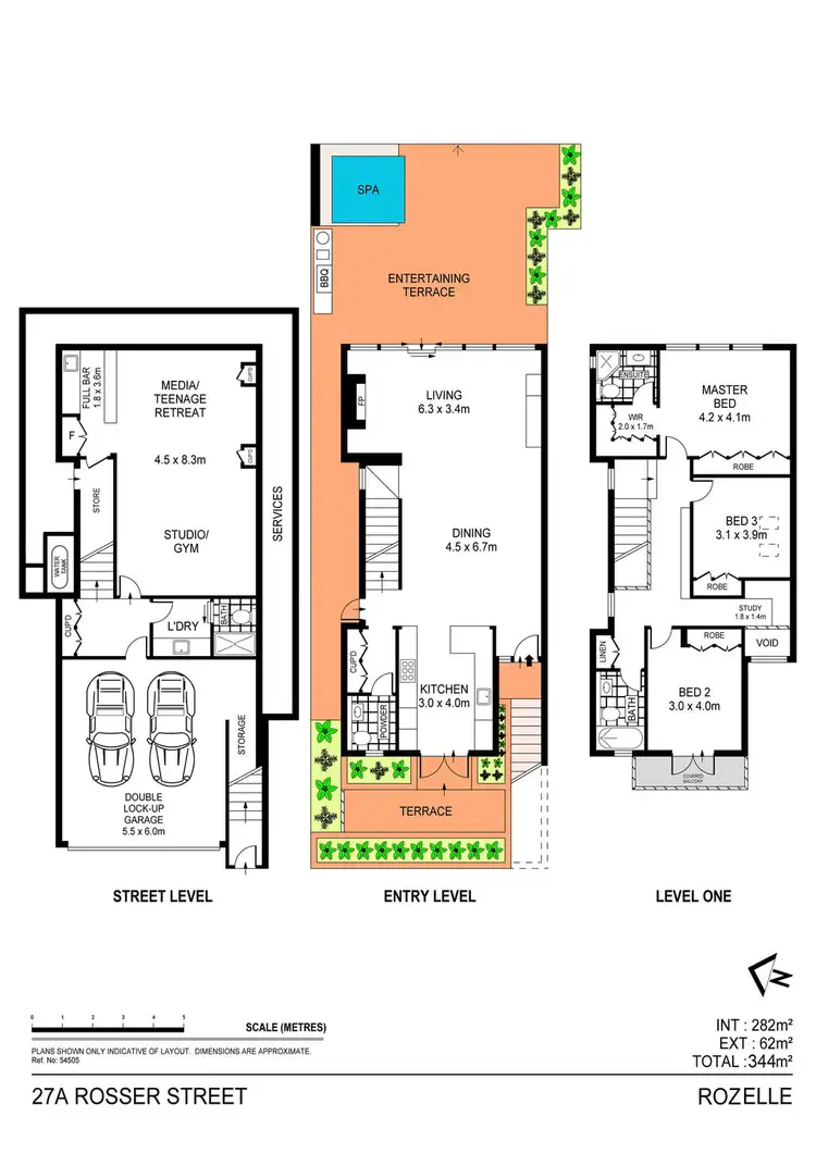 Floorplan of Homely house listing, 27A Rosser Street, Rozelle NSW 2039