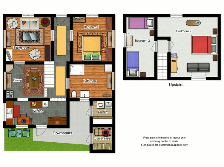 Floorplan of Homely house listing, 101 High Street, Oatlands TAS 7120