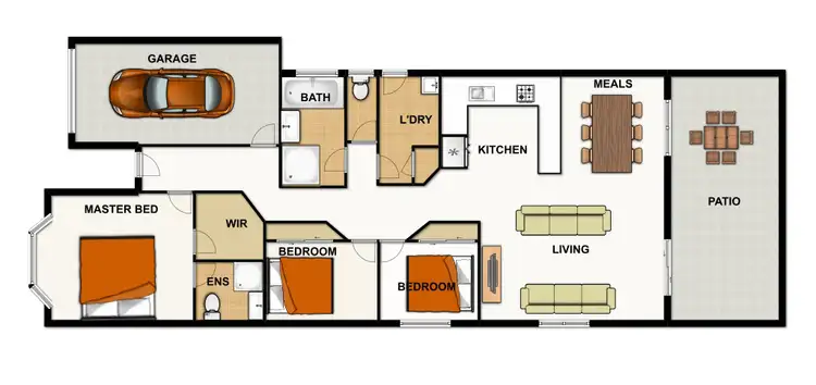 Floorplan of Homely house listing, 16 Hermitage Pl, Forest Lake QLD 4078