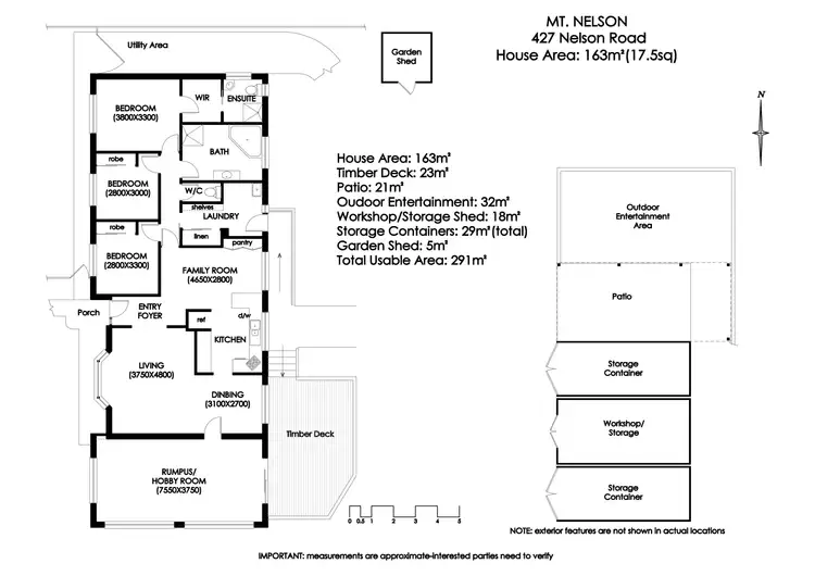 Floorplan of Homely house listing, 427 Nelson Road, Mount Nelson TAS 7007