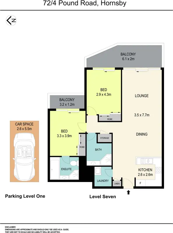 Floorplan of Homely house listing, 72/4 Pound Road, Hornsby NSW 2077
