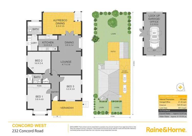 Floorplan of Homely house listing, 232 Concord Road, Concord West NSW 2138