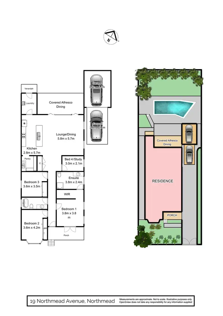 Floorplan of Homely house listing, 19 Northmead Avenue, Northmead NSW 2152