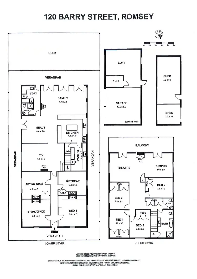 Floorplan of Homely house listing, 120 Barry Street, Romsey VIC 3434