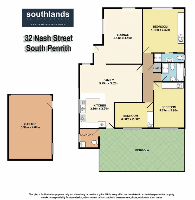 Floorplan of Homely house listing, 32 Nash Street, South Penrith NSW 2750
