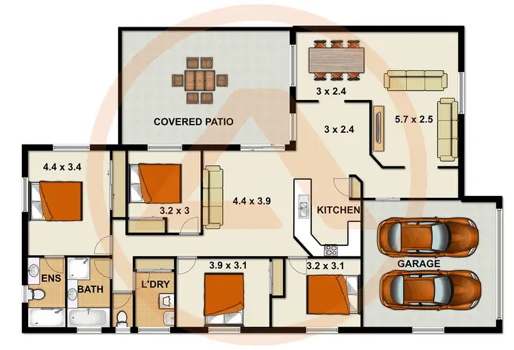 Floorplan of Homely house listing, 79 Oakview Street, Parkinson QLD 4115