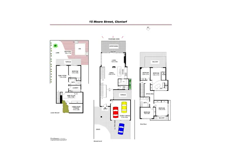 Floorplan of Homely house listing, 15 Moore Street, Clontarf NSW 2093