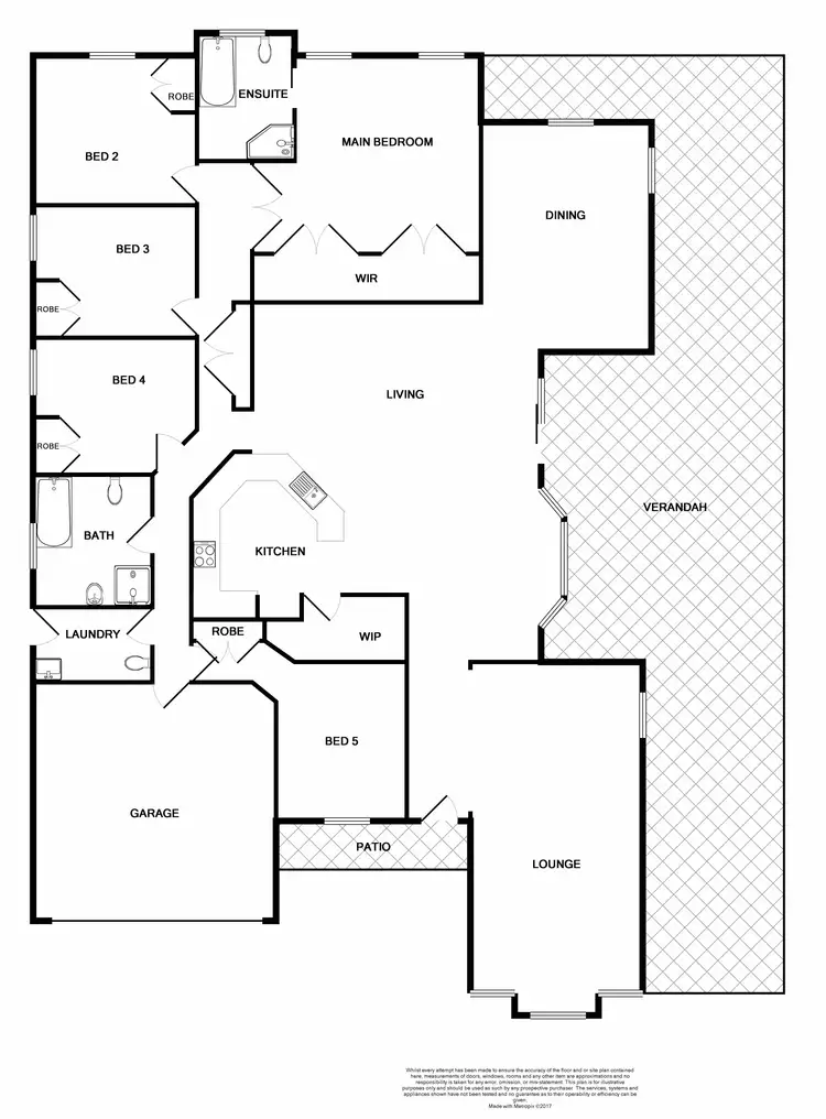 Floorplan of Homely house listing, 202 Summer Hill Road, Vacy NSW 2421