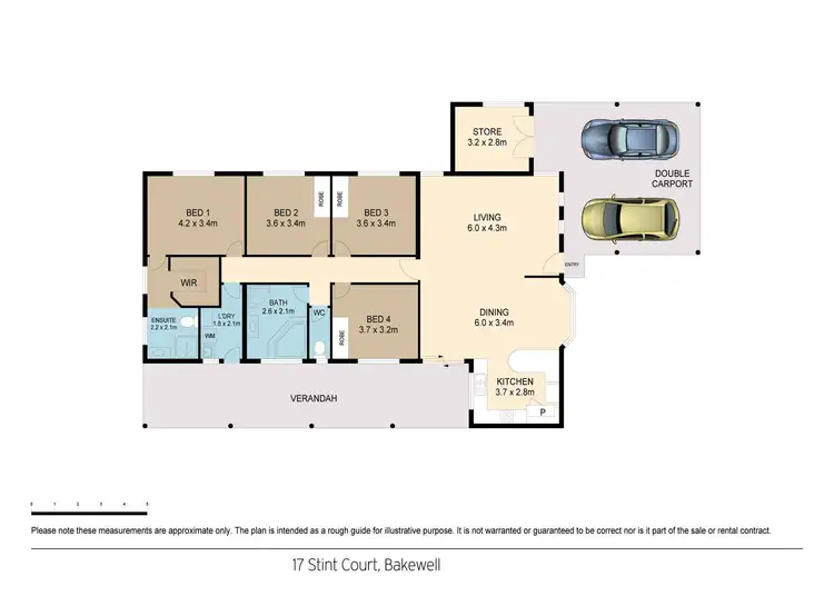 Floorplan of Homely house listing, 17 Stint Court, Bakewell NT 832