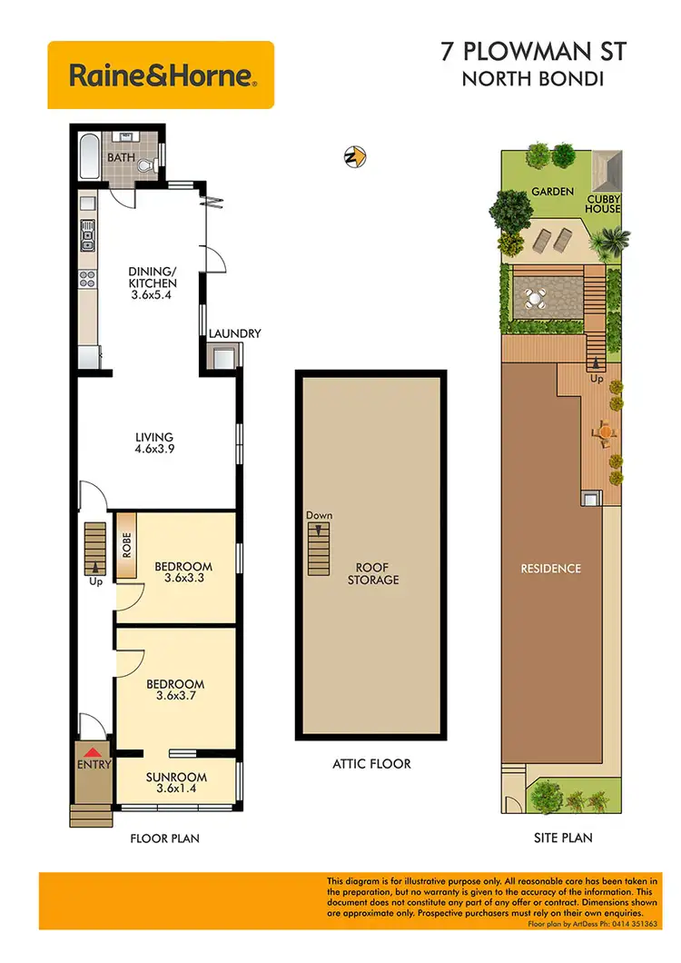 Floorplan of Homely house listing, 7 Plowman Street, North Bondi NSW 2026