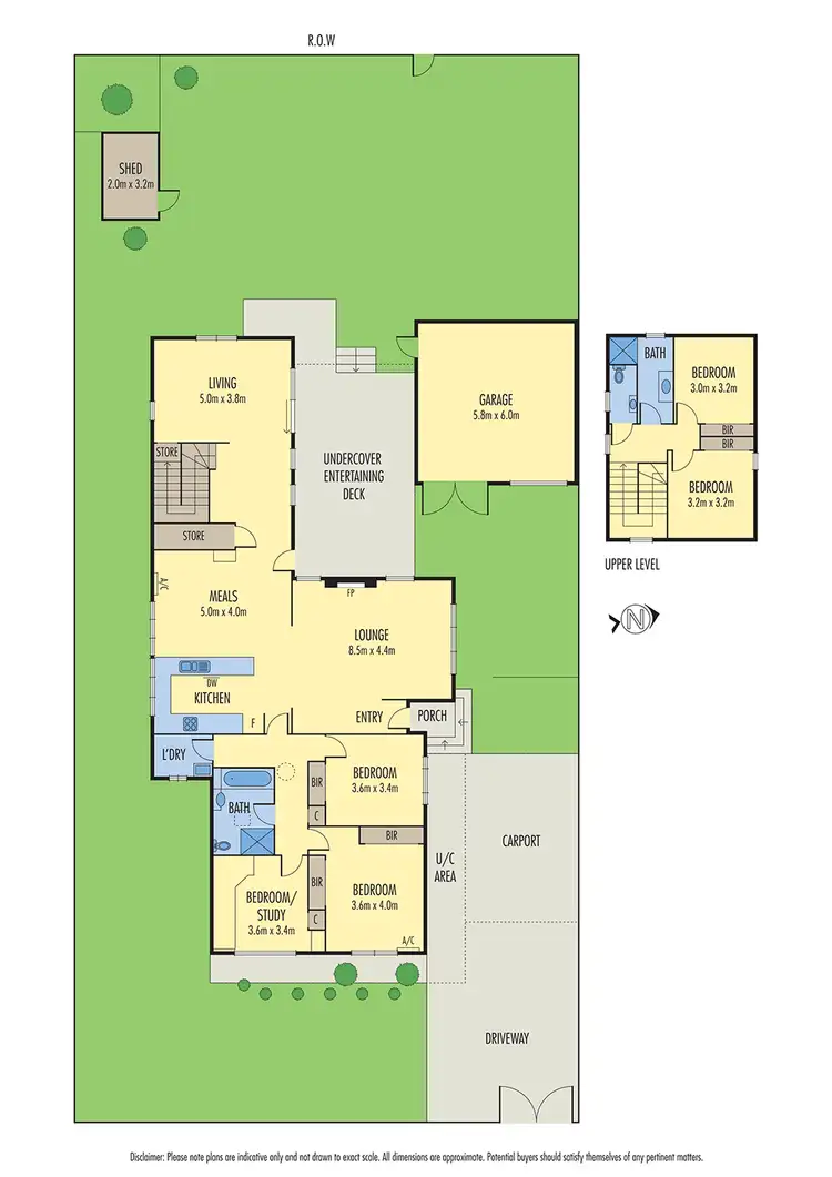 Floorplan of Homely house listing, 1 Seaholme Avenue, Seaholme VIC 3018