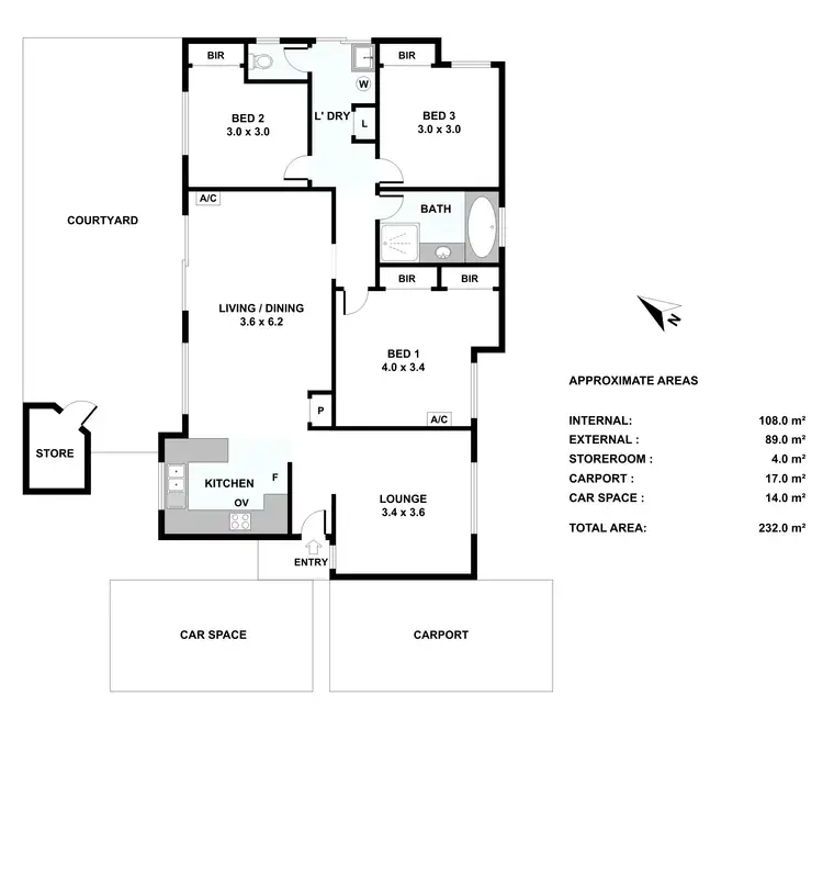 Floorplan of Homely villa listing, 5/20 Jedda Road, Balcatta WA 6021