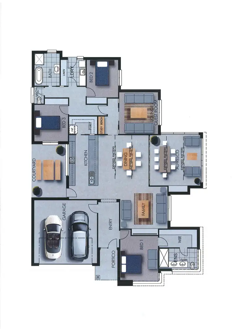 Floorplan of Homely house listing, 14 Buffalo Crescent, Mount Gambier SA 5290
