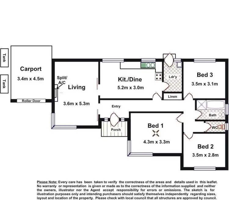 Floorplan of Homely house listing, 10 Carinya Crescent, Rostrevor SA 5073