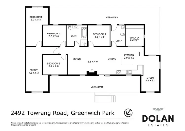 Floorplan of Homely house listing, 2492 Towrang Road, Greenwich Park NSW 2580