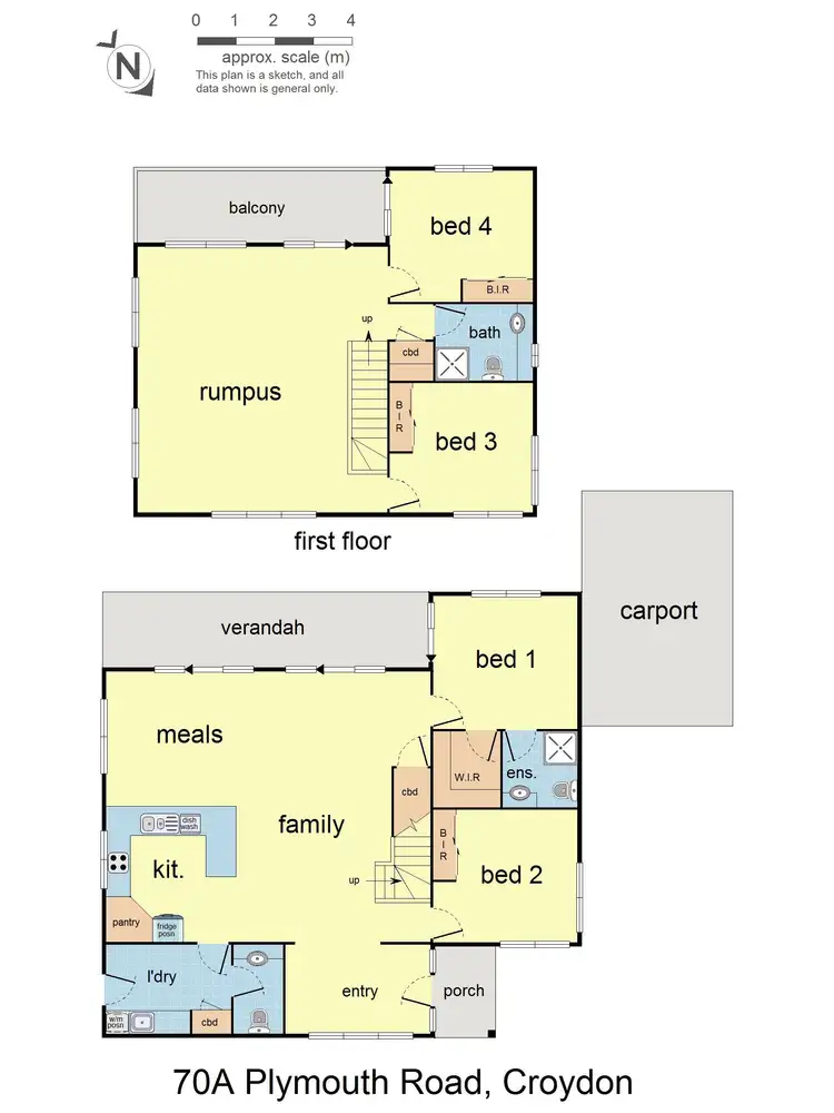 Floorplan of Homely land listing, 70A Plymouth Road, Croydon VIC 3136