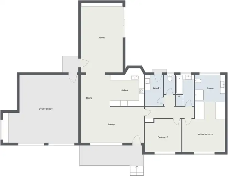 Floorplan of Homely house listing, 1 Kennerley Street, Curtin ACT 2605