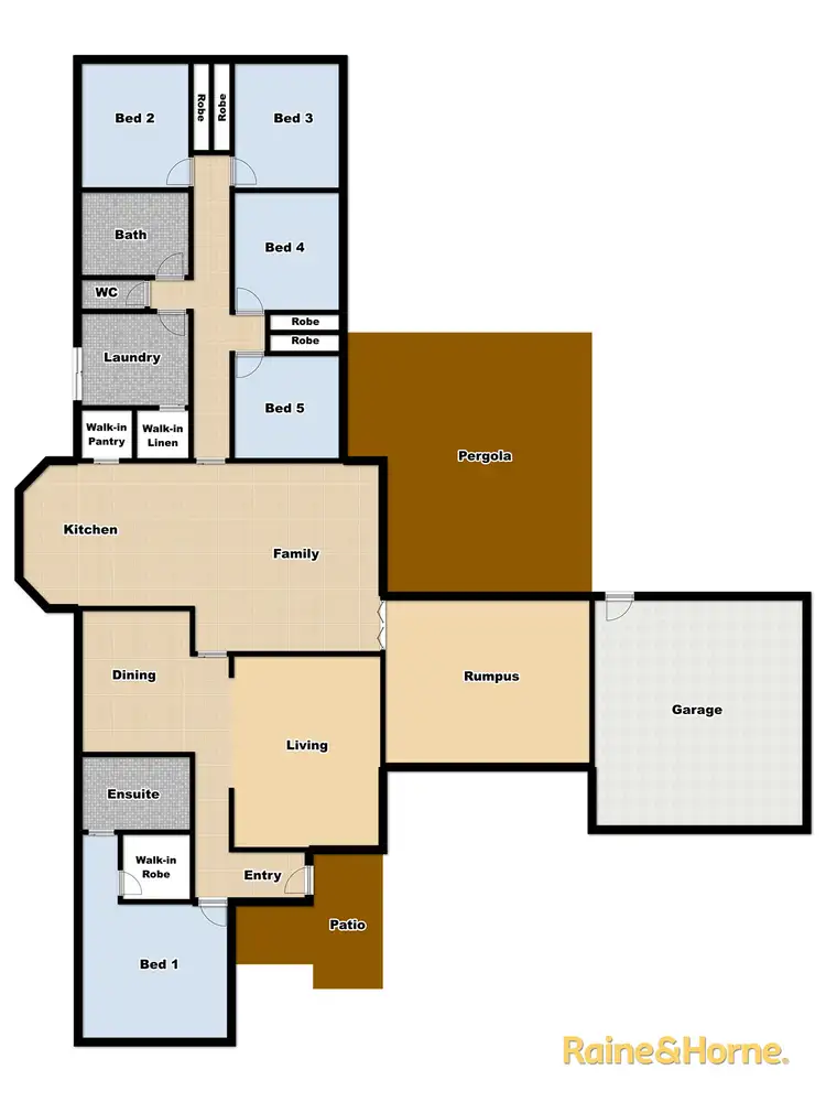 Floorplan of Homely house listing, 15 Charmere Place, Dubbo NSW 2830