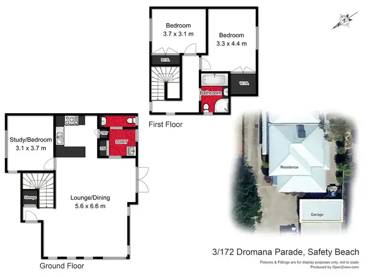 Floorplan of Homely house listing, 3/172 Dromana Parade, Safety Beach VIC 3936
