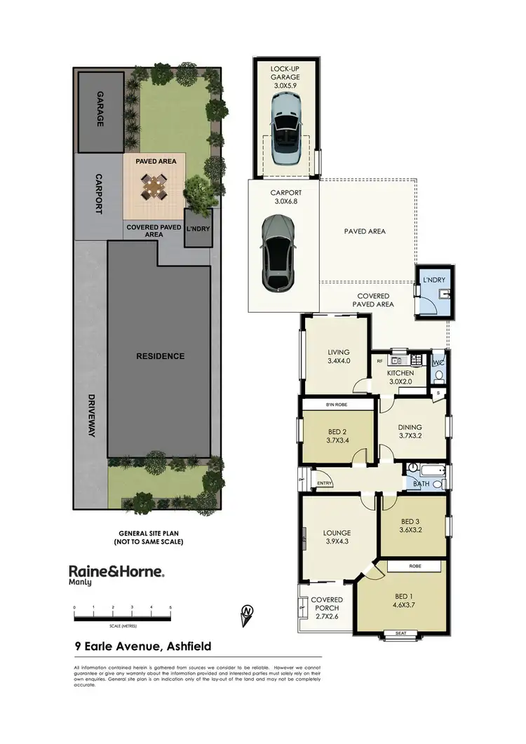 Floorplan of Homely house listing, 9 Earle Avenue, Ashfield NSW 2131