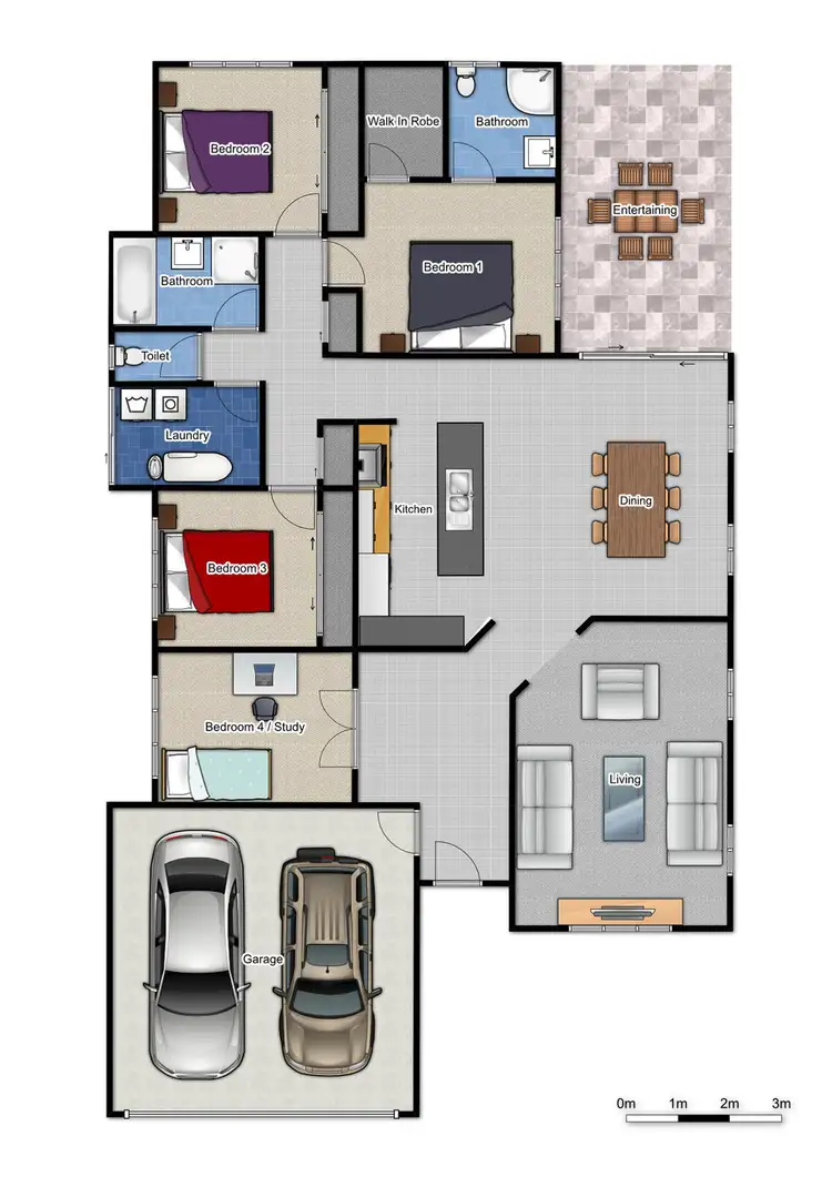 Floorplan of Homely house listing, 181 Macquarie Way, Drewvale QLD 4116