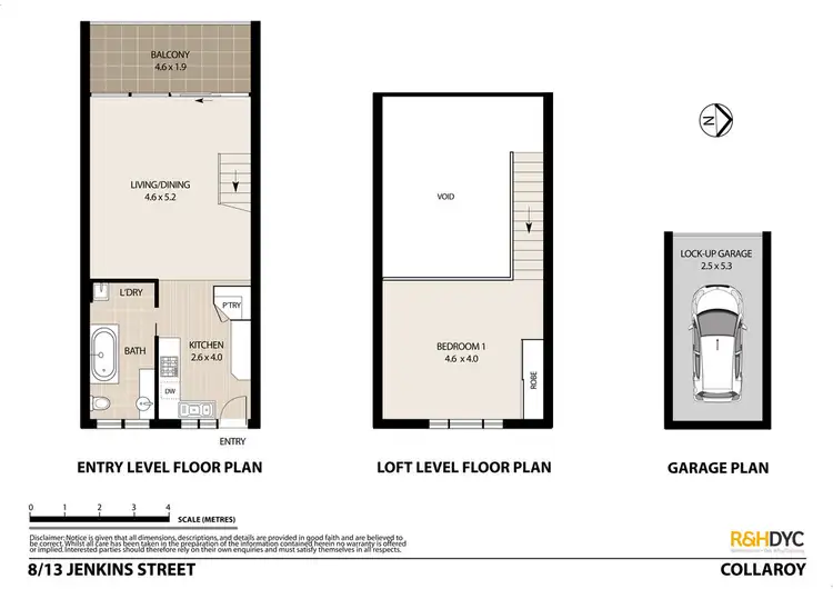 Floorplan of Homely unit listing, 8/13 Jenkins Street, Collaroy NSW 2097