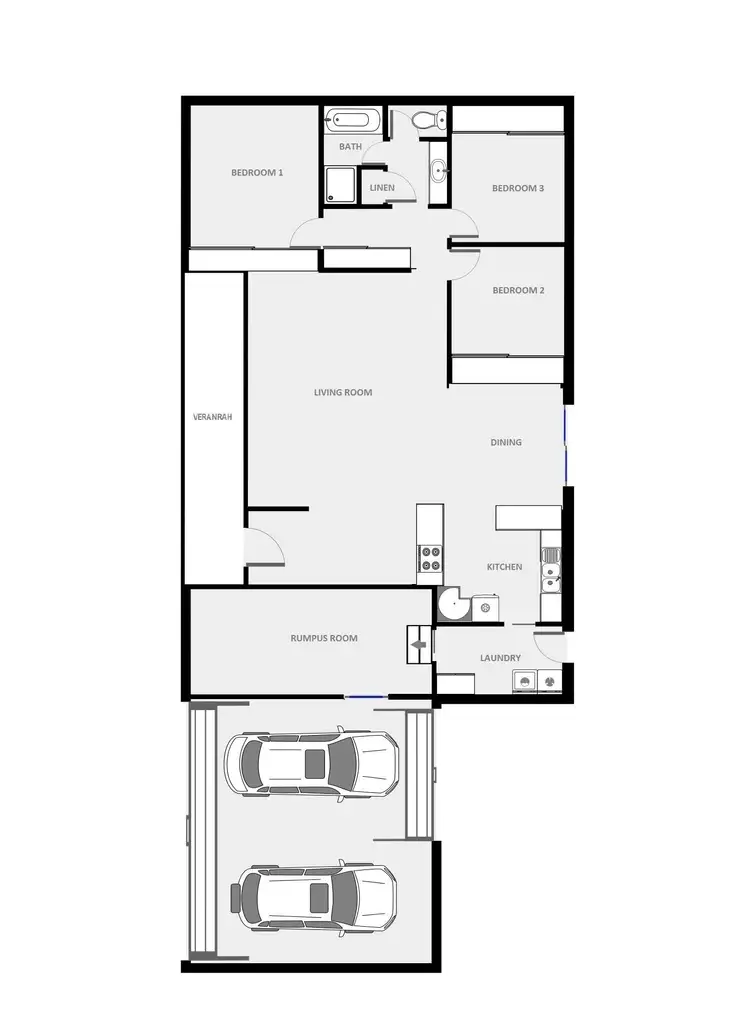Floorplan of Homely house listing, 3 Grevillea Close, Dubbo NSW 2830
