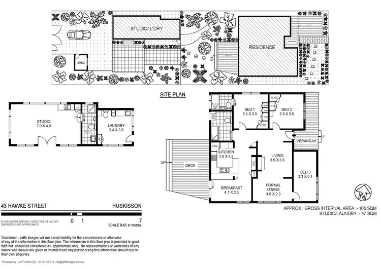 Floorplan of Homely house listing, 43 Hawke Street, Huskisson NSW 2540