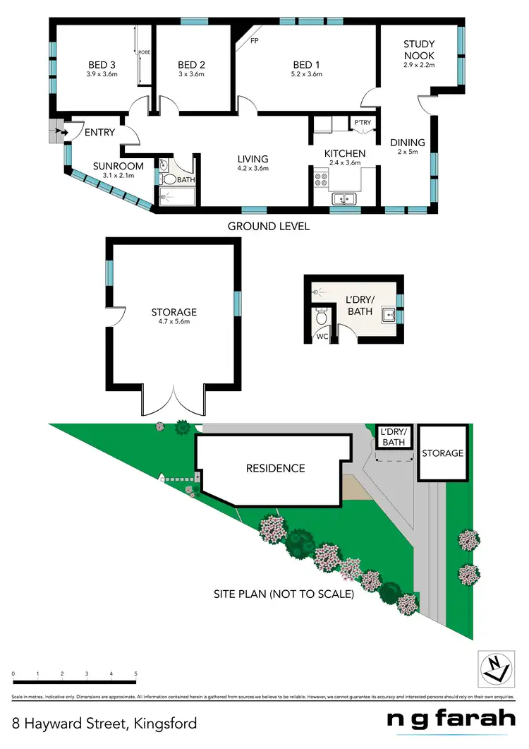 Floorplan of Homely house listing, 8 Hayward Street, Kingsford NSW 2032