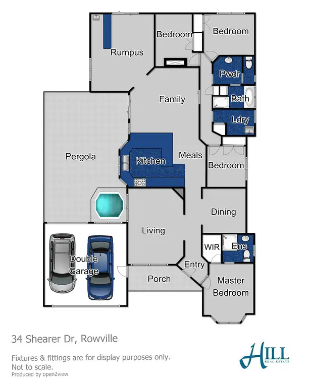 Floorplan of Homely house listing, 34 Shearer Drive, Rowville VIC 3178