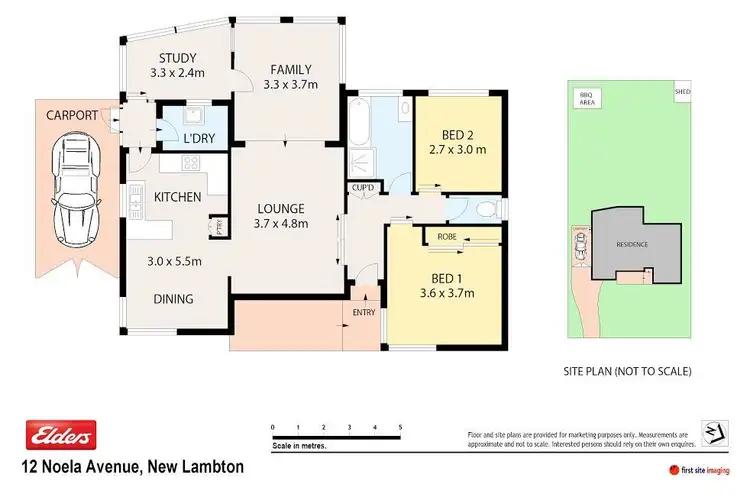 Floorplan of Homely house listing, 12 NOELA AVENUE, New Lambton NSW 2305
